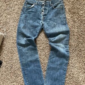 Levi's Classic Straight Blue Jeans